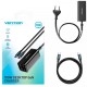 Зарядний пристрій Vention 4xUSB 100 W (2xUSB-C+2xUSB-A) PD3.0/QC 3.0/GaN Black (FBSBG-EU)
