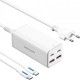 Зарядний пристрій Vention 4xUSB 100 W (2xUSB-C+2xUSB-A) PD3.0/QC 3.0/GaN White (FBSWG-EU)