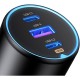 Зарядний пристрій Ugreen 3xUSB 130 W (2xUSB-C+USB-A) QC 3.0 black (CD293) (90413)