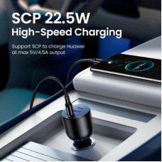 Зарядний пристрій Ugreen 3xUSB 130 W (2xUSB-C+USB-A) QC 3.0 black (CD293) (90413) - Фото