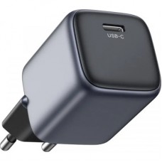 Зарядний пристрій Ugreen 1xUSB 30 W (USB-C) Gan PD Nexode Mini + PD cable Grey CD319 (25257) - Фото