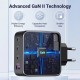Зарядний пристрій Ugreen 4xUSB 100 W (3xUSB-C+USB-A) Gan Tech Fast GAN Charger black CD226 (40747)