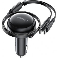 Зарядний пристрій Acefast 3xUSB 53 W (2xUSB-C+USB-A) + cable USB-C 2in1 B13 (6974316282921) - Фото
