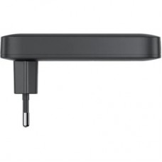 Зарядний пристрій Acefast 3xUSB 65 W (2xUSB-C+USB-A) Gan A100 Fast Charger Ultra thin black (6974316283492) - Фото