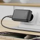 Зарядний пристрій Acefast 3xUSB 65 W (2xUSB-C+USB-A) Gan A100 Fast Charger Ultra thin black (6974316283492)