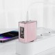 Зарядний пристрій Acefast 3xUSB 65 W (2xUSB-C+USB-A) Gan A45 Fast Charger Cherry blossom (6974316282082)