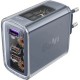 Зарядний пристрій Acefast 3xUSB 65 W (2xUSB-C+USB-A) Gan A45 Fast Charger Mica gray (6974316282105)