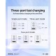 Зарядний пристрій Acefast 3xUSB 65 W (2xUSB-C+USB-A) Gan A45 Fast Charger Mountain mist (6974316282099)