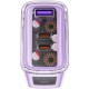 Зарядний пристрій Acefast 3xUSB 65 W (2xUSB-C+USB-A) Gan A45 Fast Charger Purple alfalfa (6974316282075)