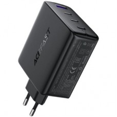 Зарядний пристрій Acefast 4xUSB 100 W (3xUSB-C+USB-A) Gan A94 Fast Charger Black (6974316283133) - Фото