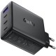 Зарядний пристрій Acefast 4xUSB 100 W (3xUSB-C+USB-A) Gan A94 Fast Charger Black (6974316283133)