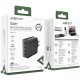 Зарядний пристрій Acefast 4xUSB 100 W (3xUSB-C+USB-A) Gan A94 Fast Charger Black (6974316283133)
