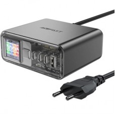 Зарядний пристрій Acefast 4xUSB 218 W (3xUSB-C + USB-A) Gan Z4 Fast Charger (6974316282587) - Фото