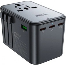 Зарядний пристрій Acefast 5xUSB 75 W (3xUSB-C + 2xUSB-A) Gan Z1 Fast Charger (6974316282495) - Фото