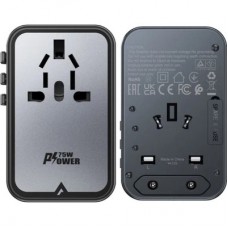 Зарядний пристрій Acefast 5xUSB 75 W (3xUSB-C + 2xUSB-A) Gan Z1 Fast Charger (6974316282495) - Фото