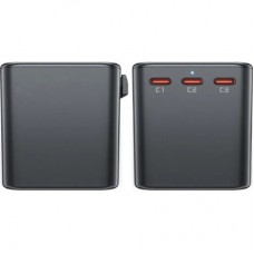 Зарядний пристрій Acefast 5xUSB 75 W (3xUSB-C + 2xUSB-A) Gan Z1 Fast Charger (6974316282495) - Фото