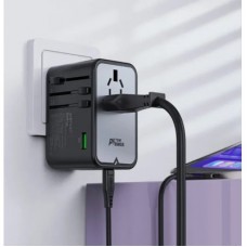 Зарядний пристрій Acefast 5xUSB 75 W (3xUSB-C + 2xUSB-A) Gan Z1 Fast Charger (6974316282495) - Фото