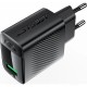 Зарядний пристрій Acefast USB-A 20 W + Type-C cable A90 Fast Charger Black (6974316280064)