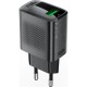 Зарядний пристрій Acefast USB-A 20 W + Type-C cable A90 Fast Charger Black (6974316280064)