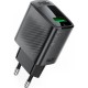 Зарядний пристрій Acefast USB-A 20 W + Type-C cable A90 Fast Charger Black (6974316280064)