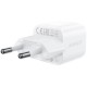 Зарядний пристрій Acefast USB-C 20 W Gan A73 mini + USB-C cable Fast Charger White (6974316282655)