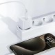 Зарядний пристрій Acefast USB-C 20 W Gan A73 mini + USB-C cable Fast Charger White (6974316282655)