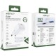 Зарядний пристрій Acefast USB-C 20 W Gan A73 mini + USB-C cable Fast Charger White (6974316282655)