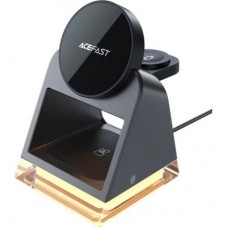 Зарядний пристрій Acefast Wireless QI 3in1 15 W E17 (6974316282815) - Фото