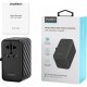 Зарядний пристрій Choetech 4xUSB 100 W PD (2xUSB-C+2xUSB-A) charger diamond model black (PD6028-BK)
