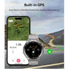 Смарт-годинник OUKITEL BT12 Grey (6931940789585) - Фото