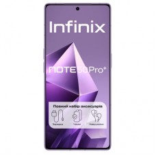 Мобільний телефон Infinix Note 50 Pro+ 12/256 Gb NFC Enchanted Purple (4894947070075) - Фото