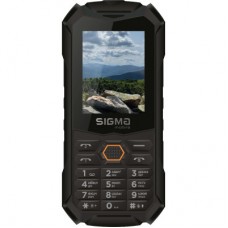 Мобильный телефон Sigma X-treme PV68 Black Orange (4827798738221) - Фото