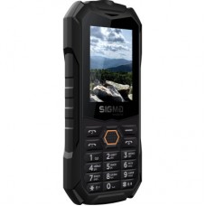 Мобильный телефон Sigma X-treme PV68 Black Orange (4827798738221) - Фото