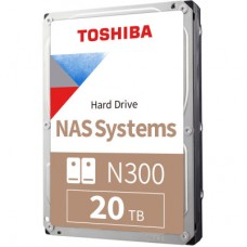 Жесткий диск 3.5" 20TB N300 Toshiba (HDWG62AUZSVA)