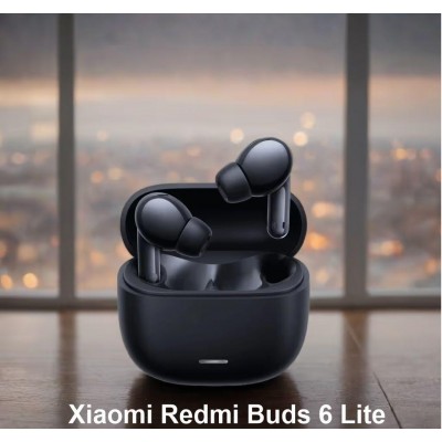 Xiaomi Redmi Buds 6 Lite Black беспроводные наушники редми 6 лайт