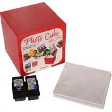 Картридж Canon PG-540 Photo Cube PG-540/CL-541 BK, Color+ PP-201 Photo Paper (5225B012) - Фото