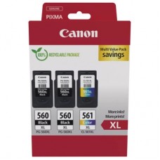 Картридж Canon PG-560/CL-561 XL 2xBK+Color, Multipack (3712C009) Картридж Canon PG-560/CL-561 XL 2xBK+Color, Multipack (3712C009)