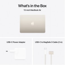 Ноутбук Apple MacBook Air 13 M4 A3240 Starlight (MW103UA/A) - Фото