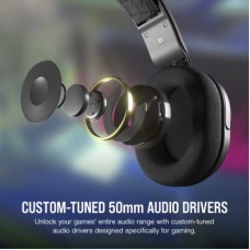 Наушники Corsair HS35 Surround v2 Multiplatform Gaming Carbon (CA-9011386-EU) Наушники Corsair HS35 Surround v2 Multiplatform Gaming Carbon (CA-9011386-EU) - Фото