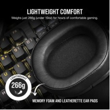 Навушники Corsair HS55 Wireless Gaming Dolby 7.1 Carbon (CA-9011280-EU) Навушники Corsair HS55 Wireless Gaming Dolby 7.1 Carbon (CA-9011280-EU) - Фото