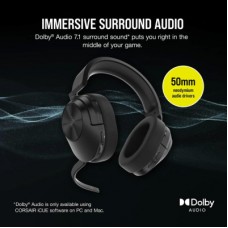 Навушники Corsair HS55 Wireless Gaming Dolby 7.1 Carbon (CA-9011280-EU) Навушники Corsair HS55 Wireless Gaming Dolby 7.1 Carbon (CA-9011280-EU) - Фото