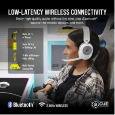 Навушники Corsair HS55 Wireless Gaming Dolby 7.1 White (CA-9011281-EU) Навушники Corsair HS55 Wireless Gaming Dolby 7.1 White (CA-9011281-EU) - Фото