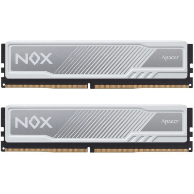 Модуль пам'яті для комп'ютера DDR4 32 GB (2x16 GB) 3600 MHz NOX White Apacer (AH4U32G36C25YMWAA-2)
