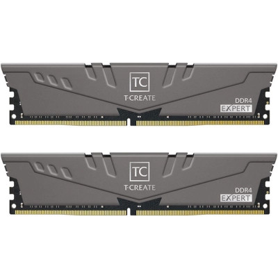 Модуль пам'яті для комп'ютера DDR4 16 GB (2x8GB) 3200 MHz T-Create Expert Gray Team (TTCED416G3200HC16FDC01)