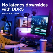 Модуль пам'яті для комп'ютера DDR5 64GB 5600 MHz Micron (CT64G56C46U5) Модуль пам'яті для комп'ютера DDR5 64GB 5600 MHz Micron (CT64G56C46U5) - Фото