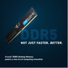 Модуль пам'яті для комп'ютера DDR5 8GB 4800 MHz Micron (CT8G48C40U5T) Модуль пам'яті для комп'ютера DDR5 8GB 4800 MHz Micron (CT8G48C40U5T) - Фото