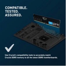 Модуль пам'яті для комп'ютера DDR5 8GB 4800 MHz Micron (CT8G48C40U5T) Модуль пам'яті для комп'ютера DDR5 8GB 4800 MHz Micron (CT8G48C40U5T) - Фото