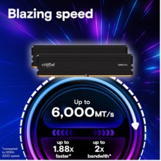 Модуль пам'яті для комп'ютера DDR5 16 GB 5600 MHz Micron (CP16G56C46U5) Модуль пам'яті для комп'ютера DDR5 16 GB 5600 MHz Micron (CP16G56C46U5) - Фото
