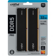 Модуль пам'яті для комп'ютера DDR5 32GB (2x16GB) 6000 MHz Micron (CP2K16G60C48U5) Модуль пам'яті для комп'ютера DDR5 32GB (2x16GB) 6000 MHz Micron (CP2K16G60C48U5) - Фото