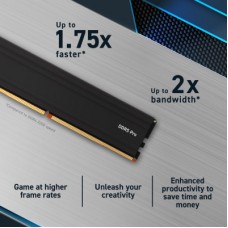 Модуль пам'яті для комп'ютера DDR5 32GB (2x16GB) 6000 MHz Micron (CP2K16G60C48U5) Модуль пам'яті для комп'ютера DDR5 32GB (2x16GB) 6000 MHz Micron (CP2K16G60C48U5) - Фото